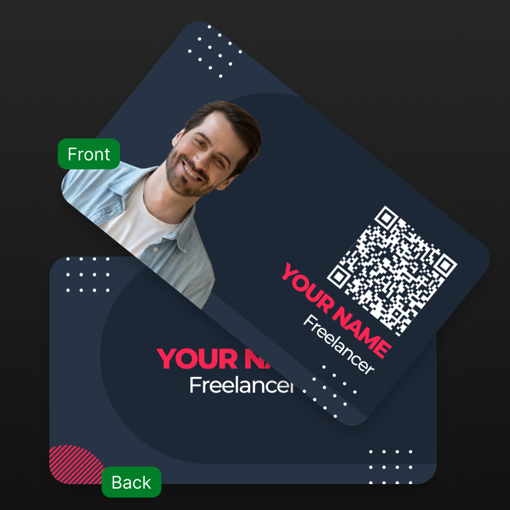 Freelance Professional Cards – Sleek, Stylish & Designed for Instant Connections
