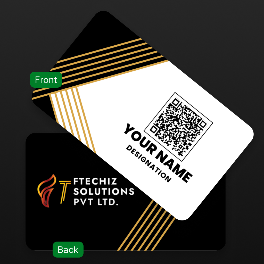 Tap Into the Future: Elegant NFC Cards for the Modern Professional