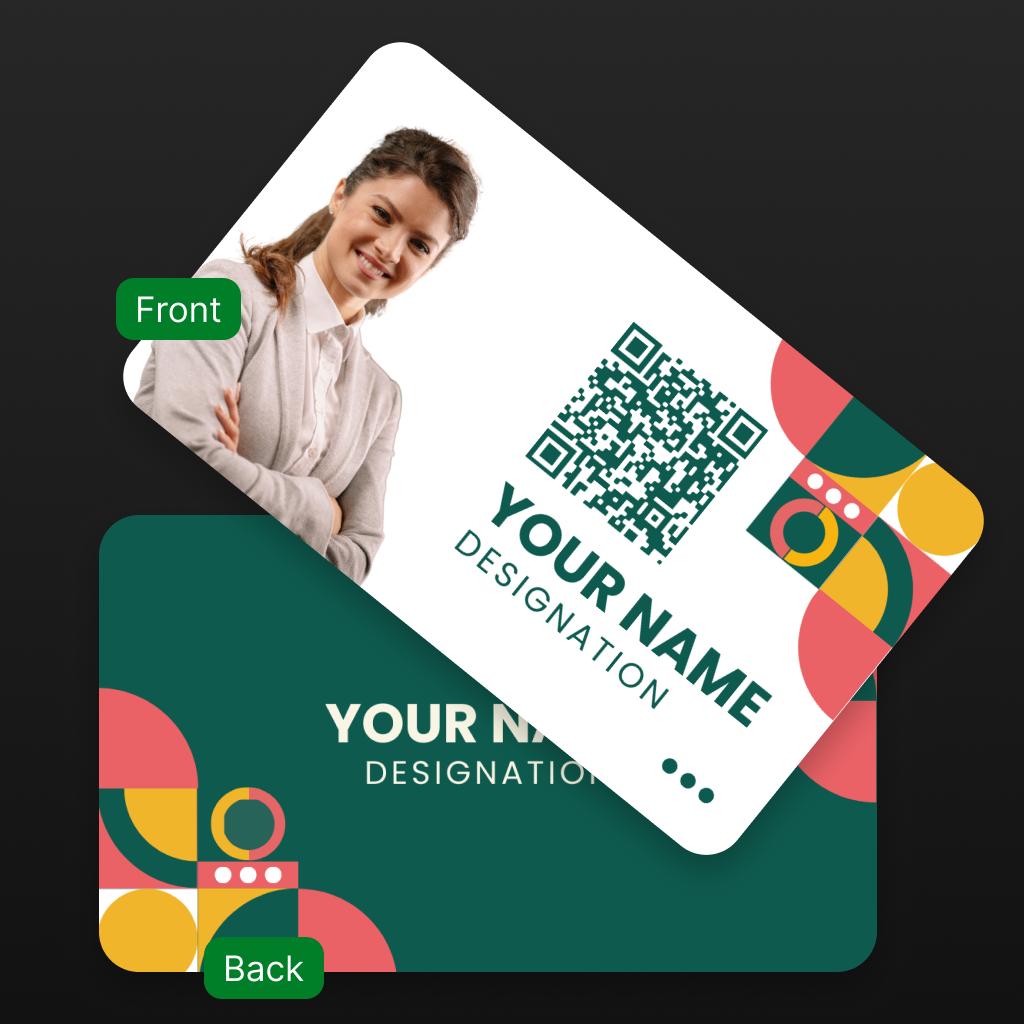 Professional NFC Identity Cards | Hybrid Sharing | Classy Color Options