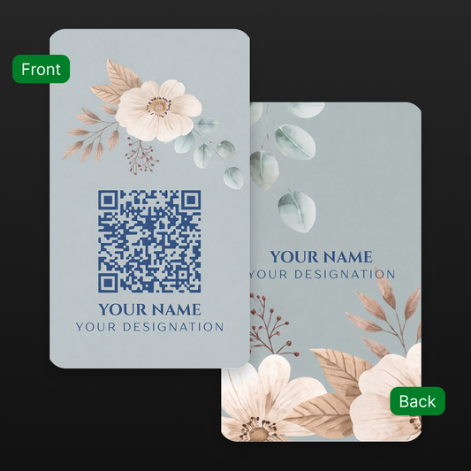 Next-Gen NFC Business Cards | Tap to Connect, Scan to Engage | Bold & Elegant Finishes