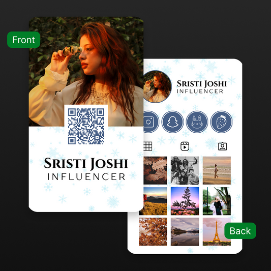 Creator NFC Identity Cards | One-Tap Sharing + Trend-Forward Design | Aesthetic Color Choices