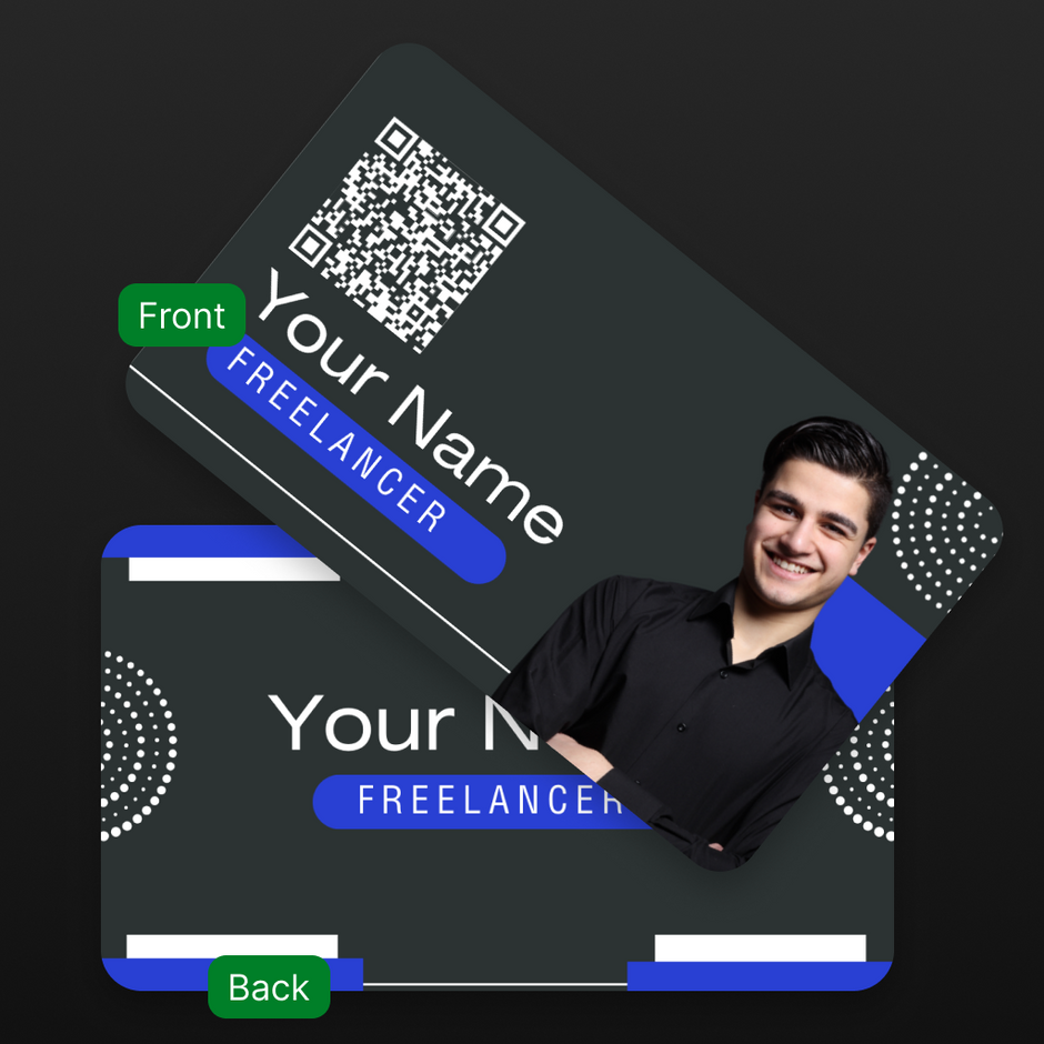 Freelancer NFC Business Cards – Card Visitly