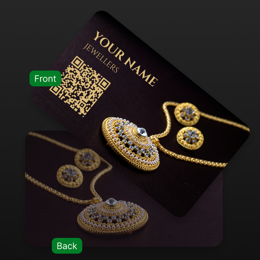 Luxury NFC Jeweller Cards | Showcase Elegance | Connect with a Tap