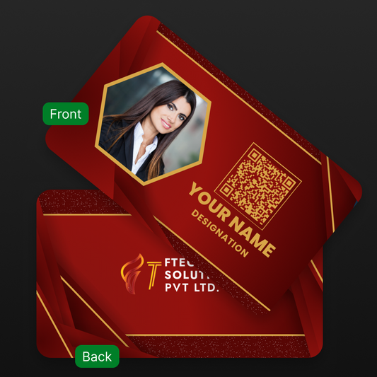 Smart Contact Cards for Professionals | Instant Digital Sharing + Elegant Look | Executive Color Themes
