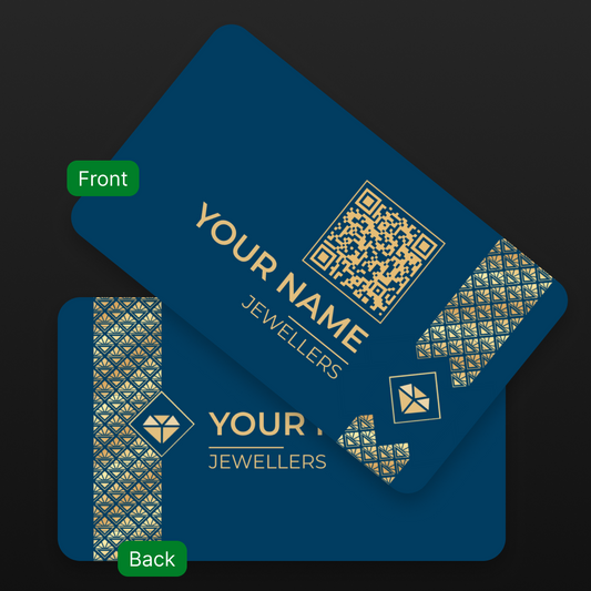Smart Business Cards – Crafted for Jewellers, Designed to Shine