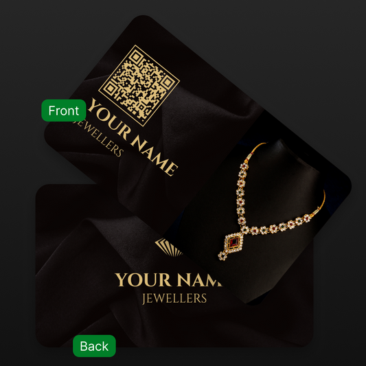 Next-Gen Jewellery Identity | Tap to Share | Premium & Timeless Design